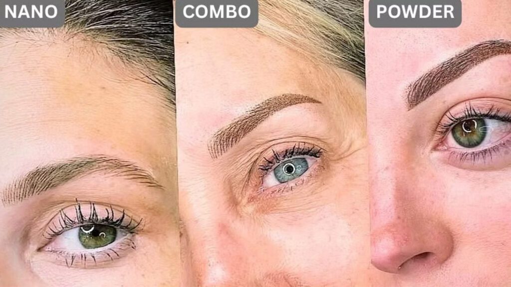 Permanent eyebrow types Body and Brows by Ana