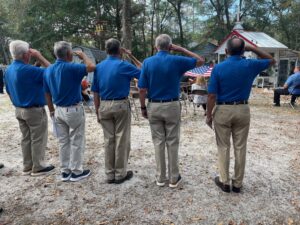 Photo#1_Blue Shirts at Celebration of Life -Lower Cape Fear LifeCare