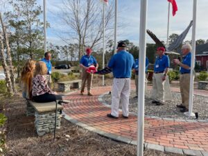 Photo#3_Flag folding-Lower Cape Fear LifeCare
