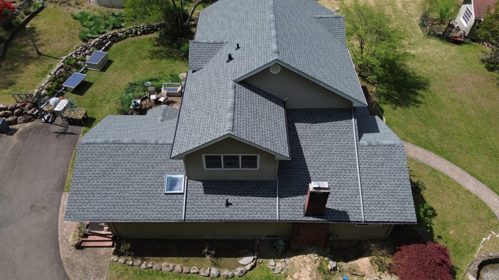 Roof and gutters Blue Nail Exteriors