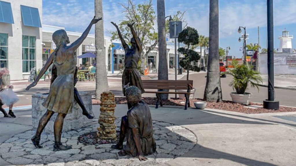 Tarpon Springs statues Kim Adams, REALTOR®