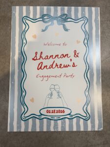 Wedding poster