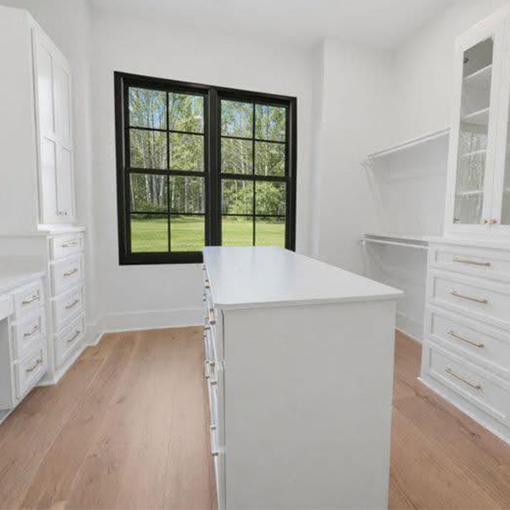 White cabinetry Garner Millwork & Cabinet LLC