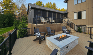 centerville-deck-contractor-fire-pit-Archadeck of West Central & Southwest Ohio
