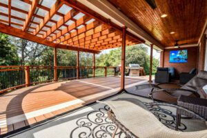Smoky Mountain Deck Builders LLC covered deck