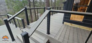 Smoky Mountain Deck Builders LLC mountain view deck