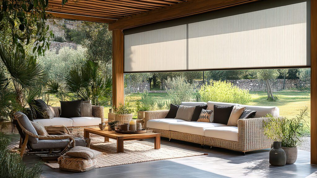Add the Protection of Custom Outdoor Shades