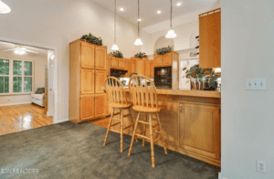 Plateau Painting Contractors kitchen cabinet painting before