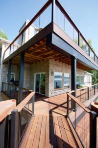 Smoky Mountain Deck Builders LLC wraparound deck