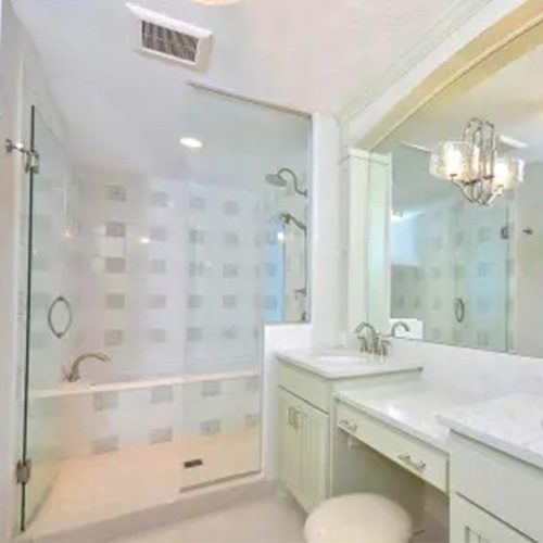 Bathroom renovation Iron River Construction