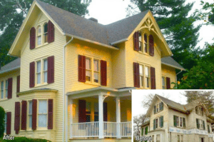 Before after-George Apap Painting