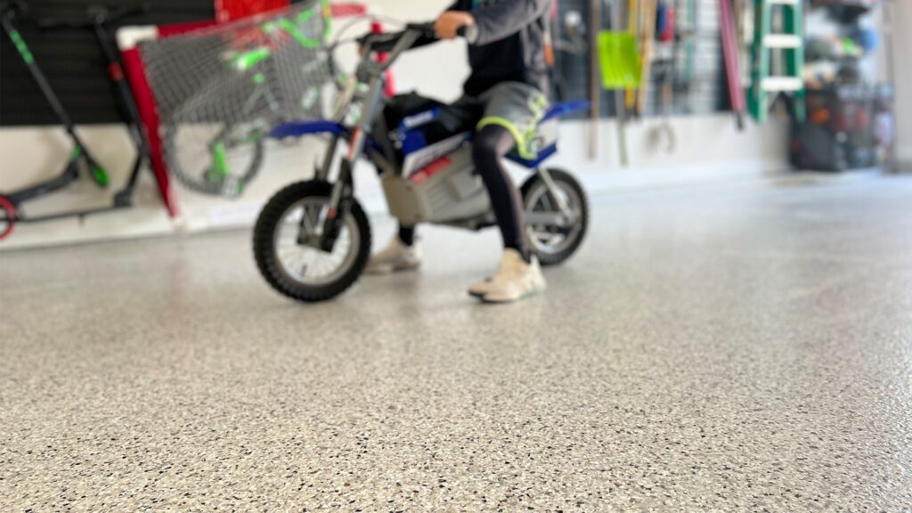 Epoxy garage floor GFC Concrete Coatings