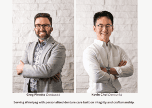 Winnipeg Denture & Implant Centre greg and kevin team members