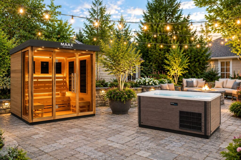 Hot, Cold & Bold: Why MAAX Saunas & the MAAX Chiller Are the Ultimate Wellness Duo