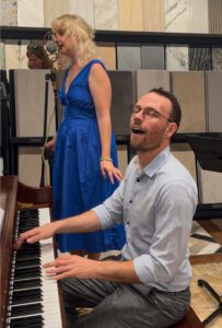 Horizon Tile & Stone Gallery singing piano man