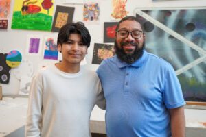 Julian and Mr White-Synergy Services Program Services