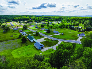 Northwest Michigan Habitat for Humanity - Petoskey Office aerial view