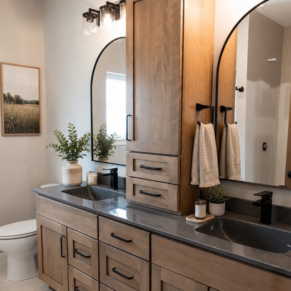 The Pine Project Bathroom Steege Construction, Inc.