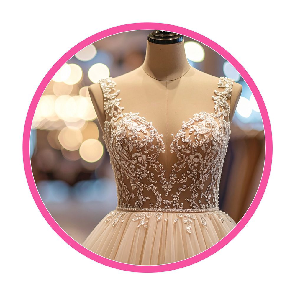 Wedding dress Sheldon Dry Cleaners