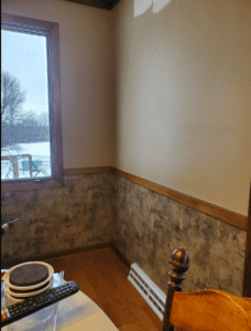 dining room before-Laketown Painting Company