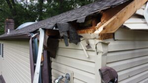O'Donnell Roofing Co. roofing work damage