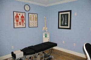 Carolina Spine and Health patient room