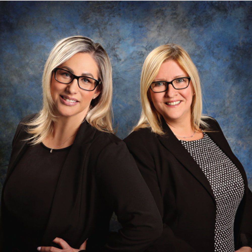 Crystal Millar and Jo Ann Parisien
