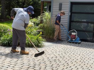 DeFranco Landscaping pavement work