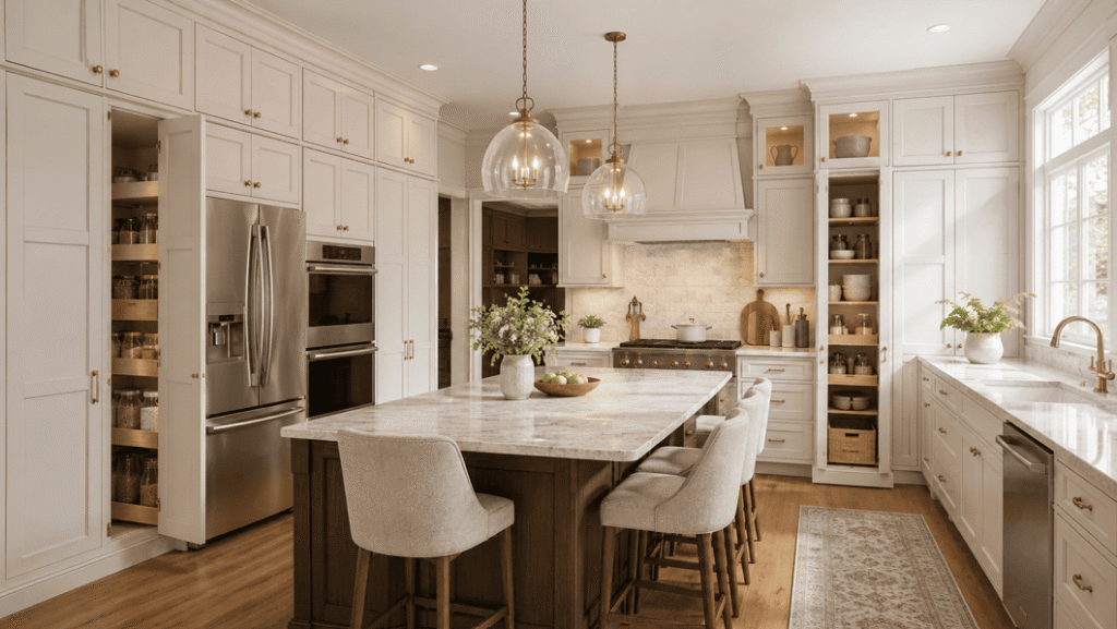 Floor-to-Ceiling Cabinets: Maximizing Storage in Your Kitchen