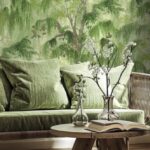Ground Your Home in Nature: The Growing Trend of Green Tones, Statement Wall Coverings & Earthy Surfaces