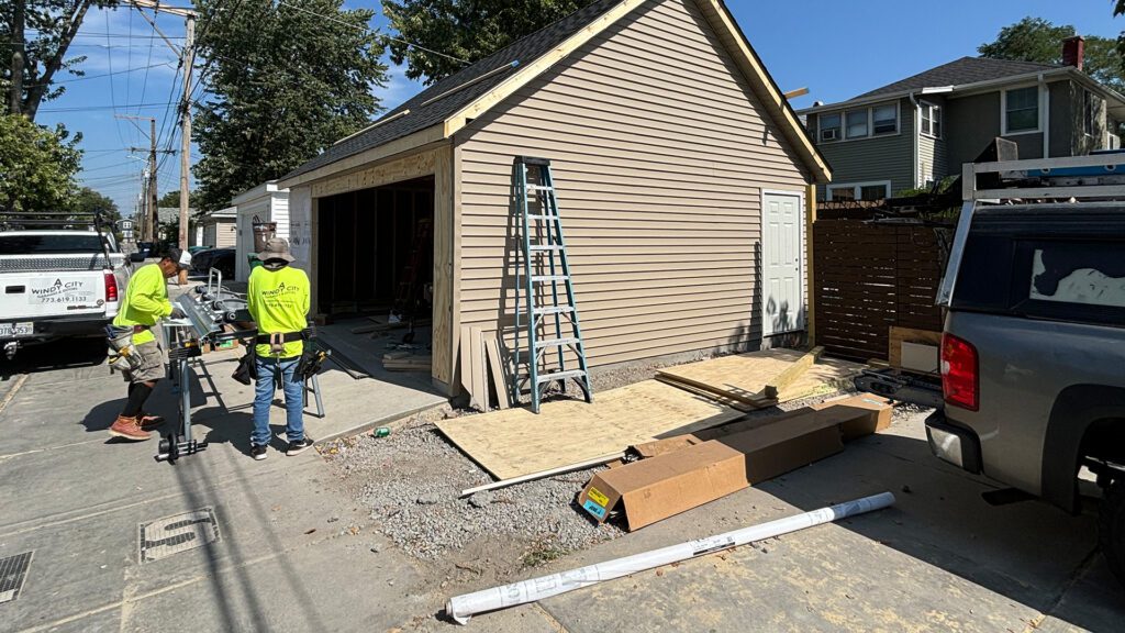 Garage installation A-Windy City Garage