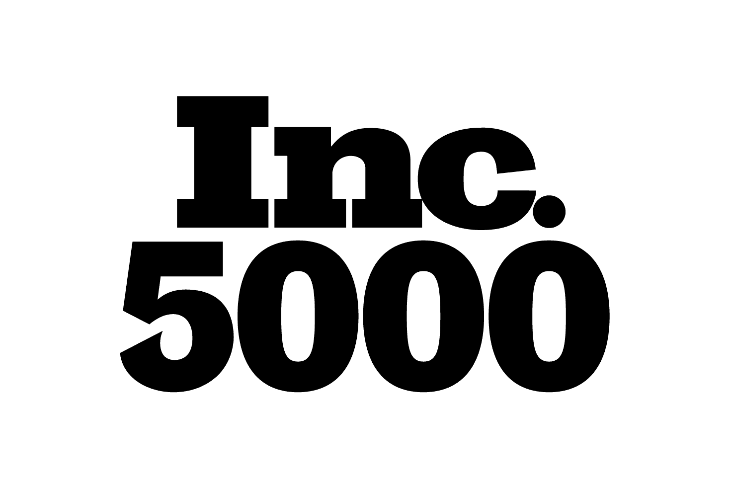 inc 5000 logo white background