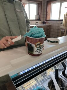 Credit Ekaterina Belova - stock.adobe.com scooping gelato into container