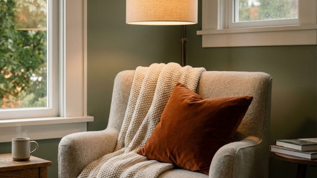 Lamp over chair Uma Design Studio