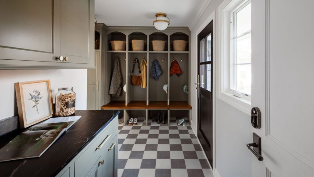 Mudroom Lenox House Design