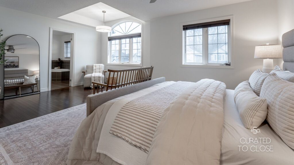 Primary bedroom after Scherba & Co.
