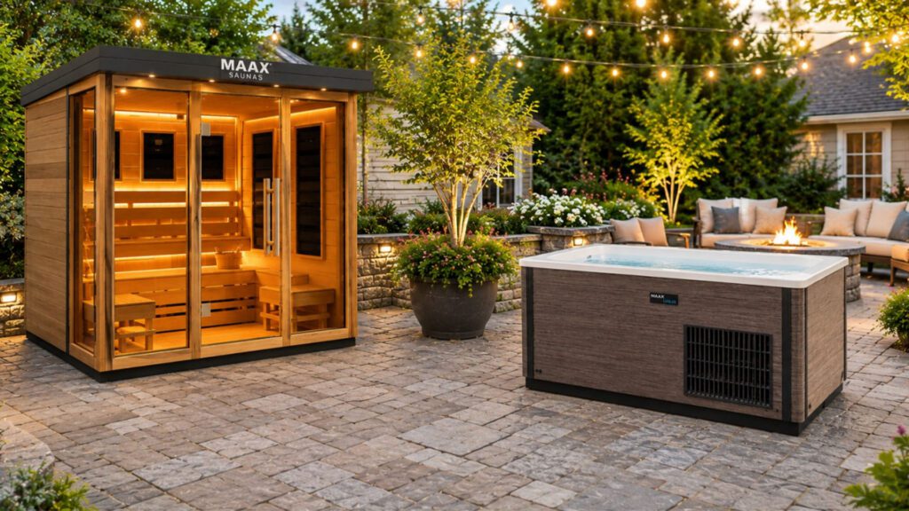 Hot, Cold & Bold: Why MAAX Saunas & the MAAX Chiller Are the Ultimate Wellness Duo