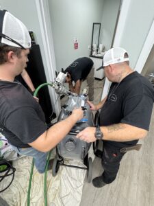 Viper Plumbing teammates working