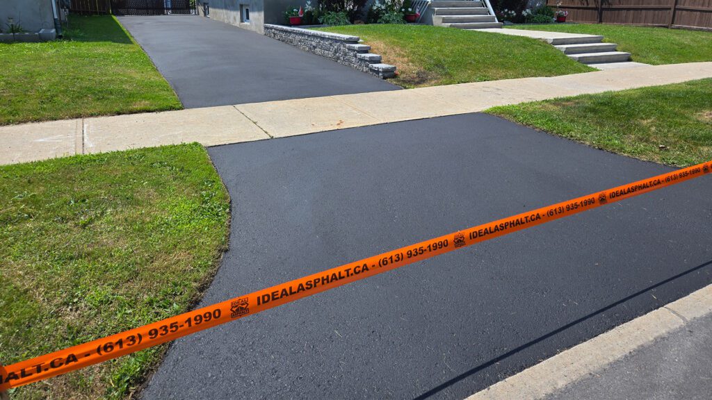Asphalt driveway Ideal Asphalt