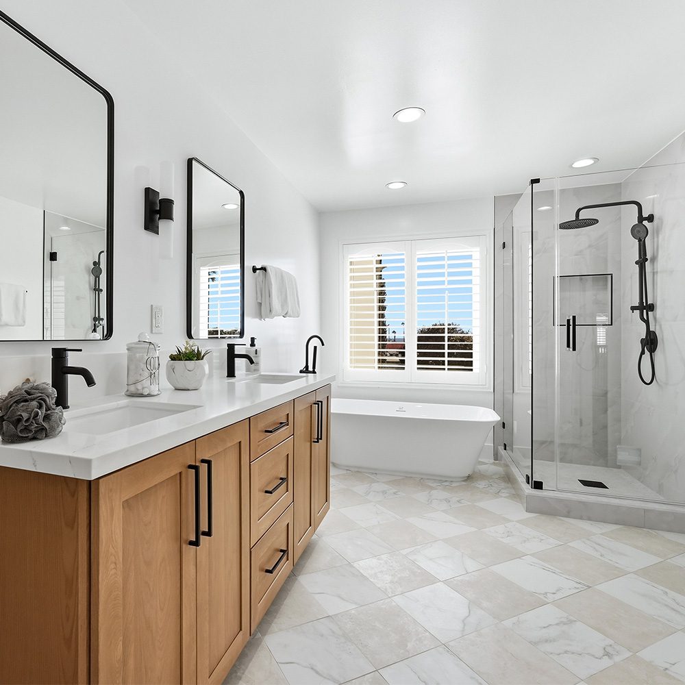 Bathroom remodel after Chrissy Reilly & Diane Kutinsky Team, Compass Real Estate