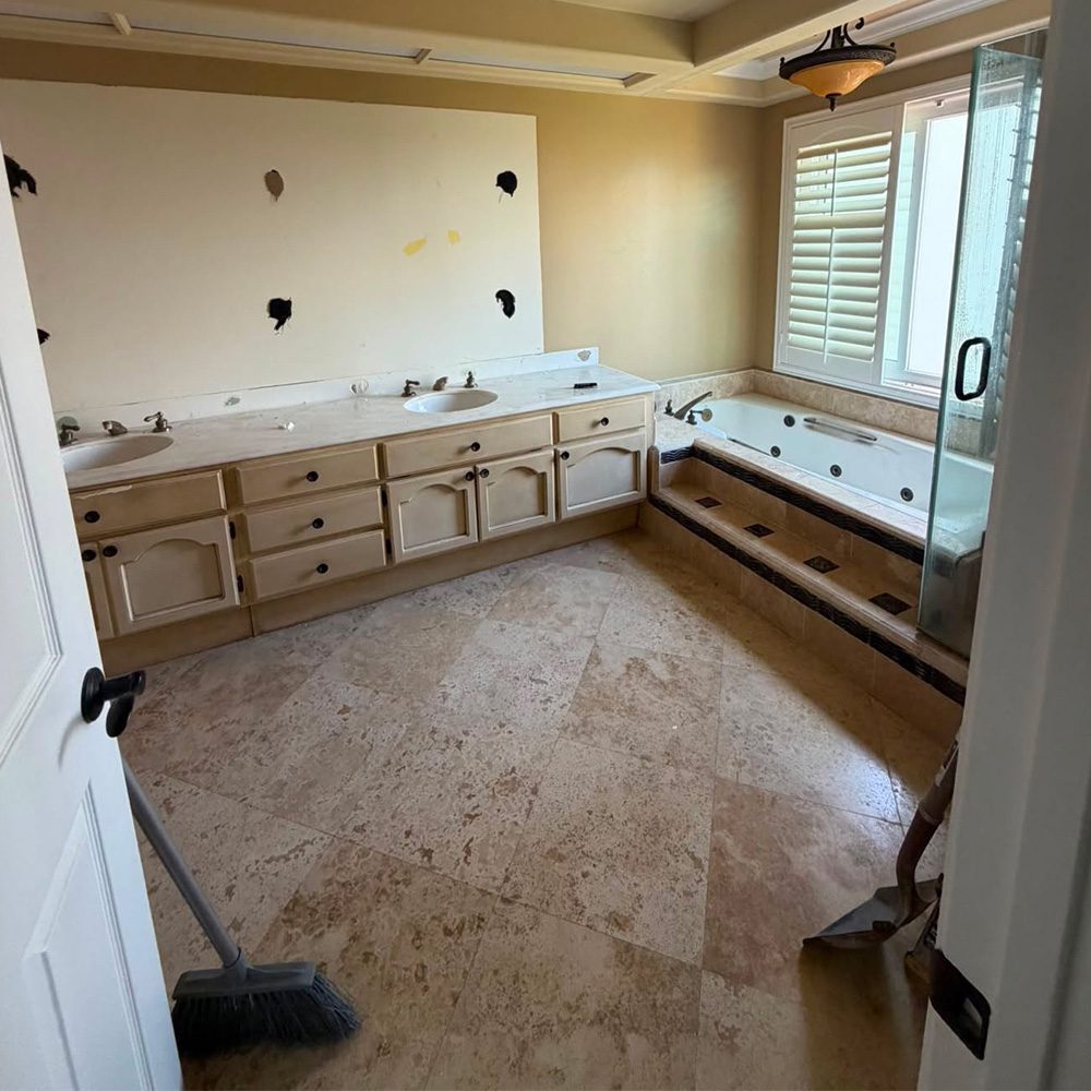 Bathroom remodel before Chrissy Reilly & Diane Kutinsky Team, Compass Real Estate