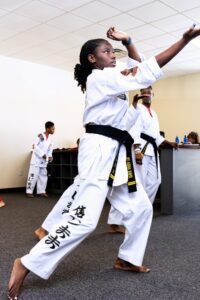 Eagle Pride Martial Arts practicing