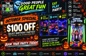 The Fun Lab October 2026 birthday special