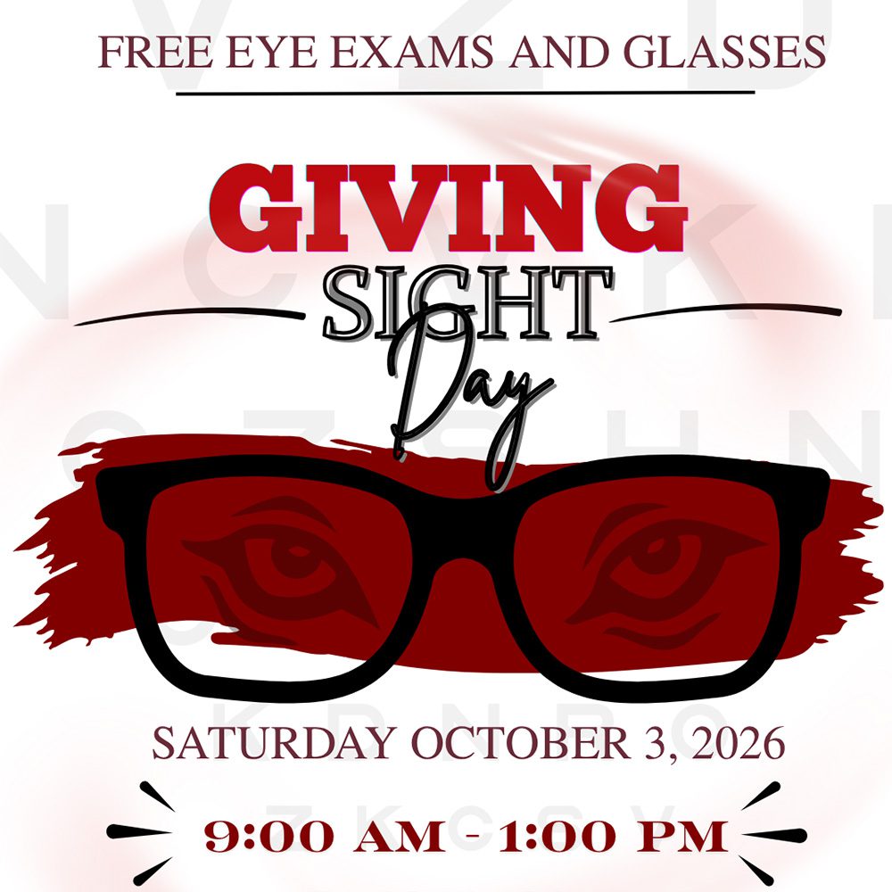 Giving Sight Day Graphic Fort Gibson Family Eyecare