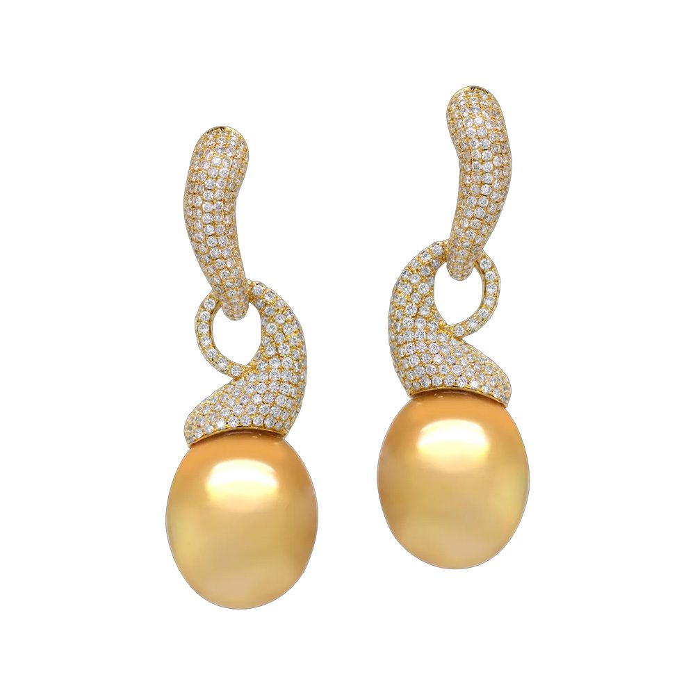 Gold earrings FRIDA Fine Jewellery