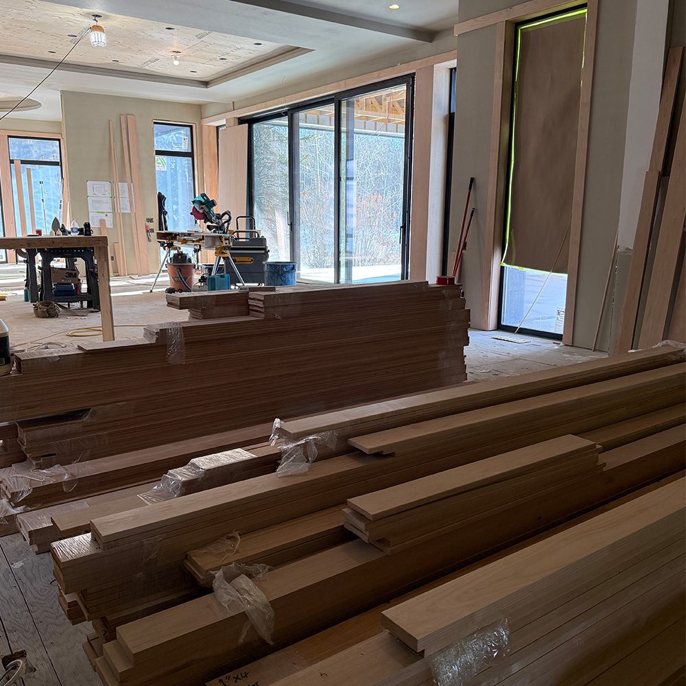 Interior home construction Maillot Homes Inc.