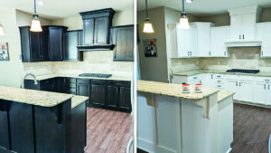 SprayNet Durham before and after paint