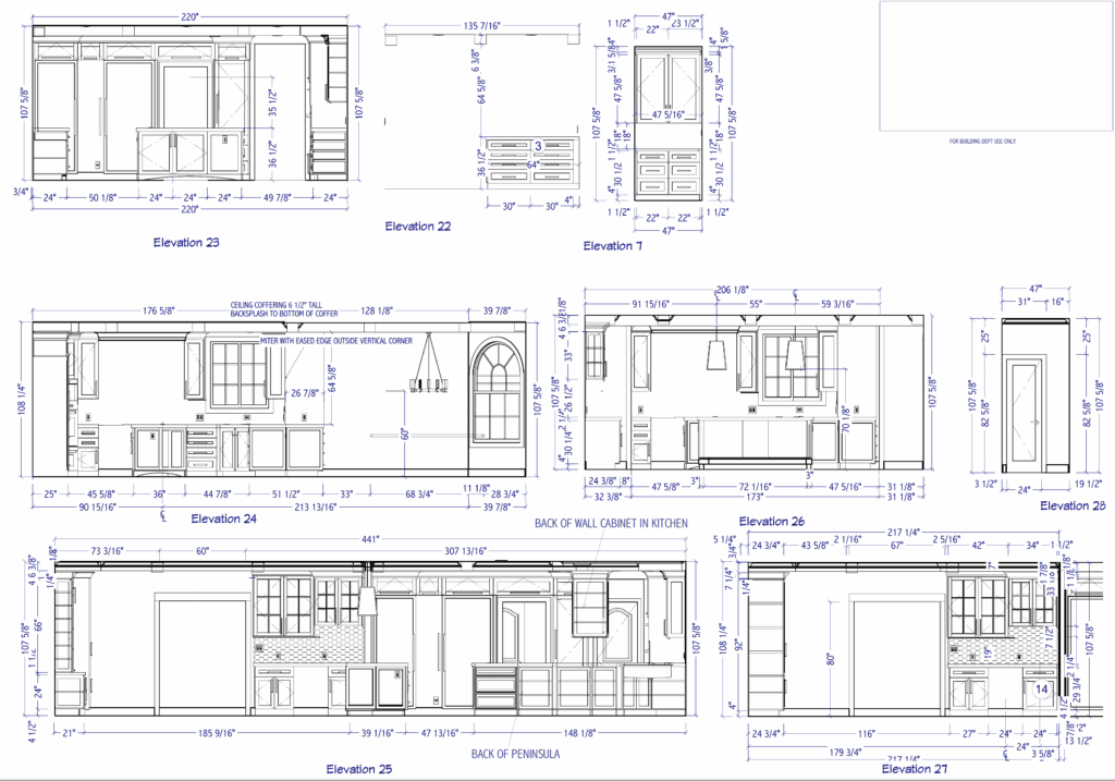 Kitchen and bath design blueprint Project Guru Design