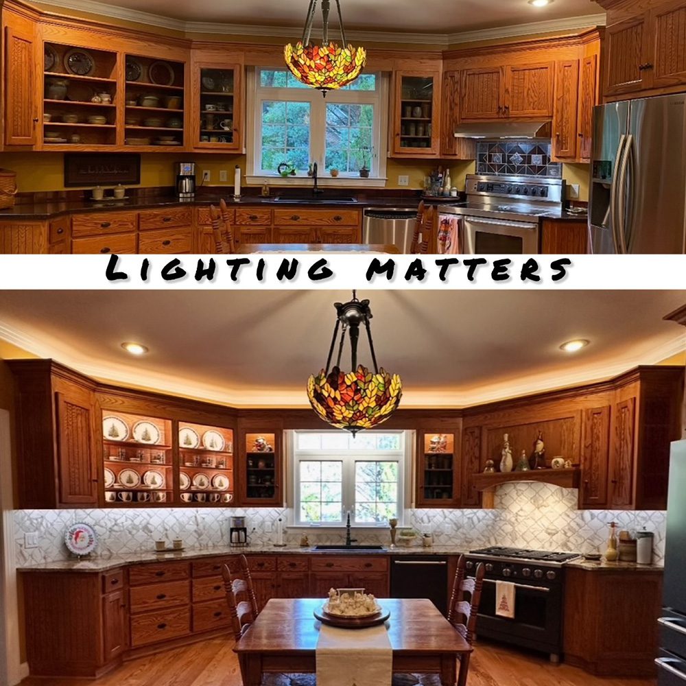 Kitchen lighting Jil Young Designs