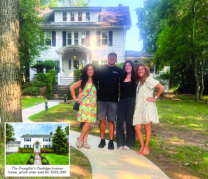 Lattimer Realty family in front of house